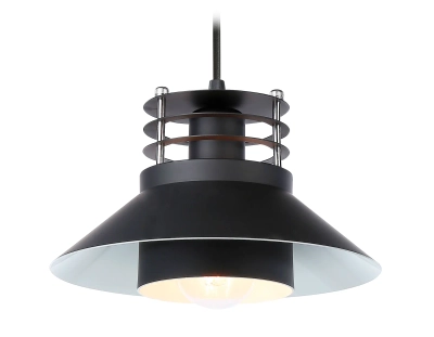 Подвесной светильник в стиле лофт TR8172 BK черный E27 max 40W D203*940