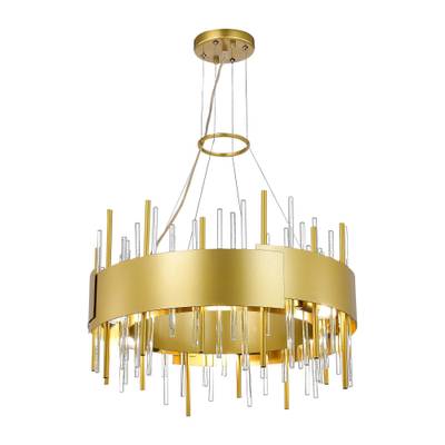 SL1633.203.12 Люстра подвесная ST-Luce Матовое золото/Матовое золото,Прозрачный E14 12*40W