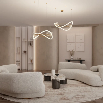 Подвесной светильник Оазис / Oasis 3000К 53Вт, MOD289PL-L53BS3K. TM Maytoni