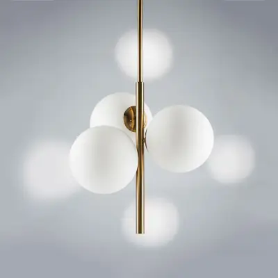 815031 Люстра CROCO 3х40W E14 ЛАТУНЬ Lightstar