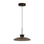 5055/9L L-VISION ODL24 321 черный/дымчатый/металл/стекло Подвес LED 9W 3000К SAUCER