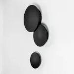 379337 Светильник PIATTO 1x12W LED 1200LM G ЧЕРНЫЙ 3000K IP65