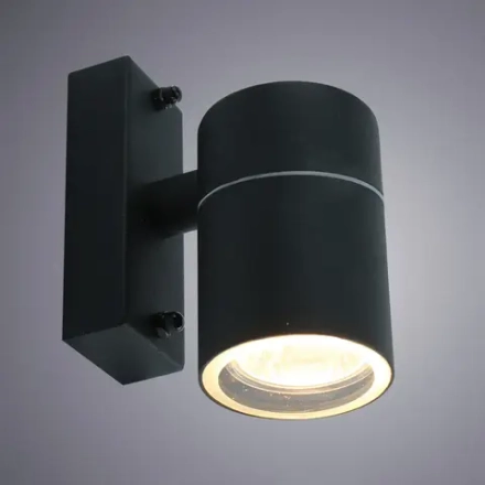 Фасадный светильник Arte Lamp MISTERO A3302AL-1BK, 1хGU10