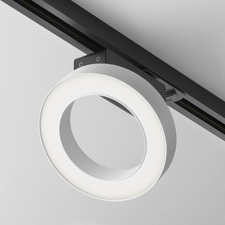 Трековый светильник Rim Unity 4000K 12Вт 110°, TR044-1-12W4K-W. TM Maytoni