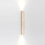 6625/10WL HIGHTECH ODL25 231 Настенный св-к Up Down металл/камень/бежевый IP20 10W CRI&gt;90 3000K 220V TRAVERTINO