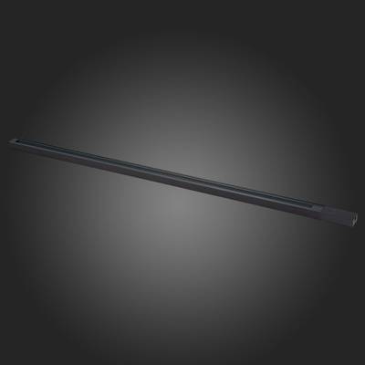 ST001.419.00 Шинопровод однофазный накладной  ST-Luce Черный Длина 1 000мм