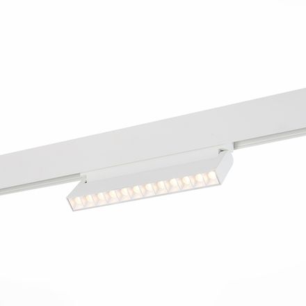 ST364.536.12 Магнитный трековый светильник белый LED 1*12W 3000K 1 009Lm Ra&gt;80 36° IP20 L219xW22xH108 48V