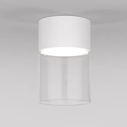 Светильник потолочный светодиодный 10W 4000К белый/прозрачный 25047/LED