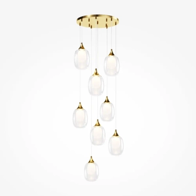 Подвесной светильник Аура / Aura E14х8, MOD016PL-08BS1. TM Maytoni