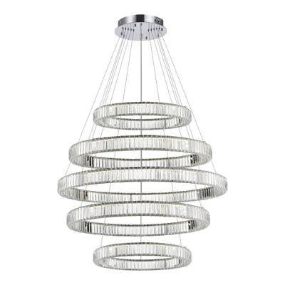 SL1622.103.05 Люстра подвесная ST-Luce Хром/Прозрачный LED 1*255W 4000K