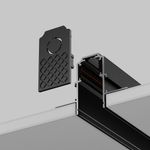 Заглушки к встраиваемому шинопроводу Exility 2 шт. черный, TRA034EC-42B. TM Maytoni