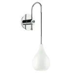 803530 Бра PENTOLA 1х40W E14 ХРОМ/БЕЛЫЙ Lightstar