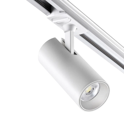 359156 PORT NT23 200 белый Светильник трековый однофазный двухжильный IP20 LED 24W 220V 4000К 2300Лм SELENE