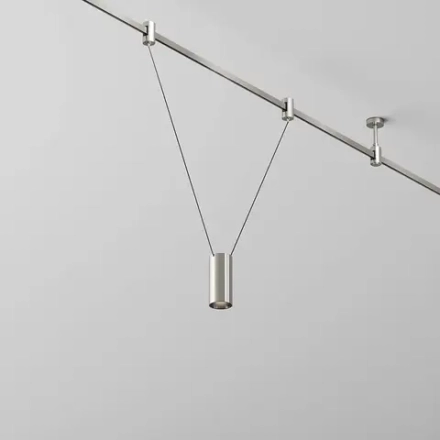 Трековый подвесой светильник Фокус / Focus Led Flarity 4000K 12Вт 36°, TR157-1-12W4K-PT. TM Maytoni