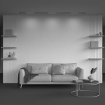 Трековый светильник Basis Exility 4000K 10Вт 120° TR231-2-10W4K-B. TM Maytoni