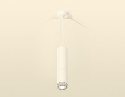 Комплект подвесного светильника с композитным хрусталем XP6312001 SWH/CL белый песок/прозрачный MR16 GU5.3 (A2301, C6342, A2060, C6312, N6150)