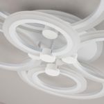 Citilux Сента CL237B160E RGB Люстра с пультом Белая