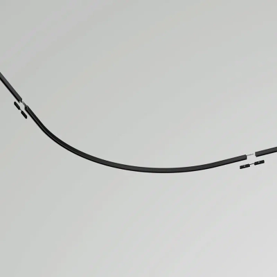 Коннектор радиусный D900 накладной Levity черный, TRA184-R900-11B. TM Maytoni