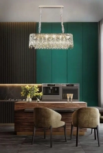 Люстра подвесная The Empress Chrome FL1062-21P, E14х21