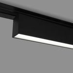 Basic System Трековый светильник 20W 4200K X-Line черный матовый однофазный LTB54