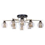 Потолочная люстра Arte Lamp MANCHESTER A7045PL-8BK, 8хE14