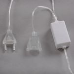 A-948 WT светодиодная гирлянда "тающие сосульки", длиной 250см, 8 "сосулек" 80см, прозрачный провод