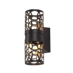 359537 STREET NT25 640 черный Светильник ландшафтный настенный IP65 LED 2*5W 3000К 100-240V NETZ