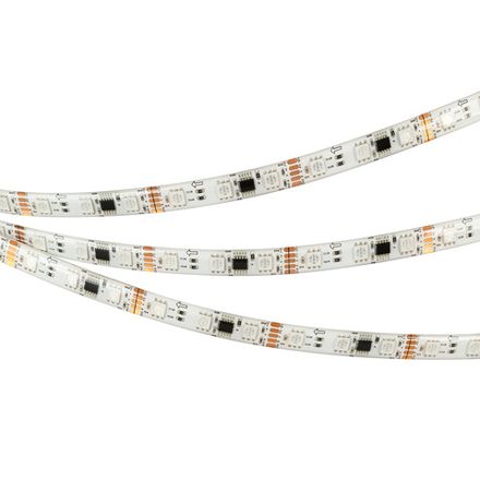 Светодиодная лента герметичная DMX-SE-B60-10mm 12V RGB-PX3 (14 W/m, IP65, 5060, 5m) (Arlight, бегущий огонь)