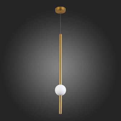 SL1222.233.01 Светильник подвесной ST-Luce Золотистый/Золотистый, Белый LED 1*18W 4000K