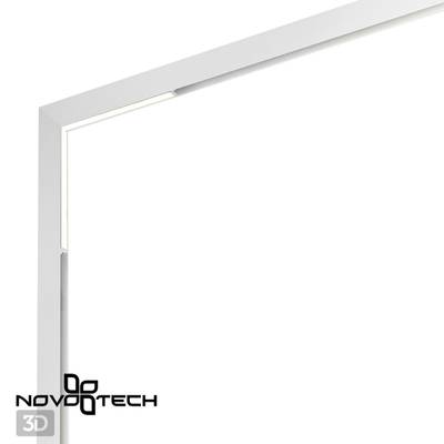 358607 SHINO NT21 075 белый Трековый светильник для низковольного шинопровода IP20 LED 4000K 24W 48V FLUM