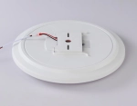 Потолочный светодиодный светильник с Wi-Fi Яндекс Алисой/Tuya/Smart Home/Alexa FZ2002 WH белый IP54 25W 3000K-6500K+RGB D370*55 (ПДУ ИК)