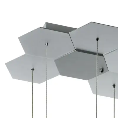 750262 Люстра подвесная FAVO LED-80W 3840LM Silver 3000K Lightstar