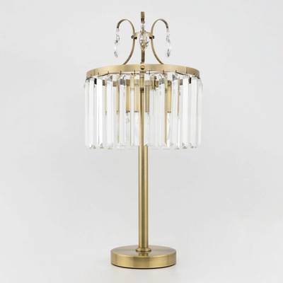 Citilux Инга CL335833 Настольная лампа хрустальная Бронза
