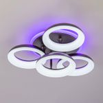 Citilux Паркер Смарт CL225A145E RGB Умная люстра Венге