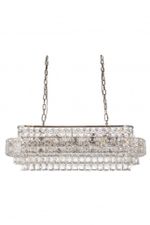 Люстра подвесная Majeste Chrome FL1059-17P, E14х17