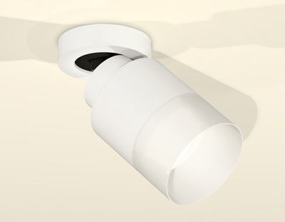 Комплект накладного поворотного светильника с акрилом XM8110002 SWH/FR белый песок/белый матовый GX53 (A2228, A2105, C8110, N8402)