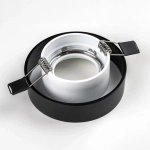 L01002027 Светильник LEVIGO MR16/HP16 БЕЛЫЙ/ЧЕРНЫЙ МАТОВЫЙ (010020+510027)