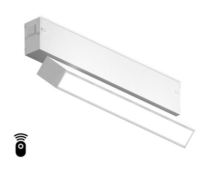 Светильник светодиодный диммируемый для шинопровода Magnetic 220V GL1321 WH белый IP20 12W 3000K-6400K 120° 232*25*112 (Без ПДУ)