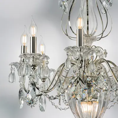 790114 Люстра SCHON 11х60W E14 Silver Lightstar