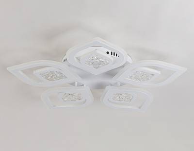 Светильник потолочный светодиодный с пультом FA4292/5 WH белый 120W 3000K+6400K/4200K/6400K+3000K D680*80 (ПДУ ИК)