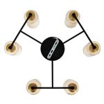 Потолочная люстра Arte Lamp LEO A7027PL-6BK, 6хE14