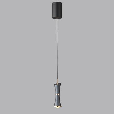 5696/7L LEDIO LN23 046 серый Подвес LED 7W 3000K 420Лм 220V LASSE