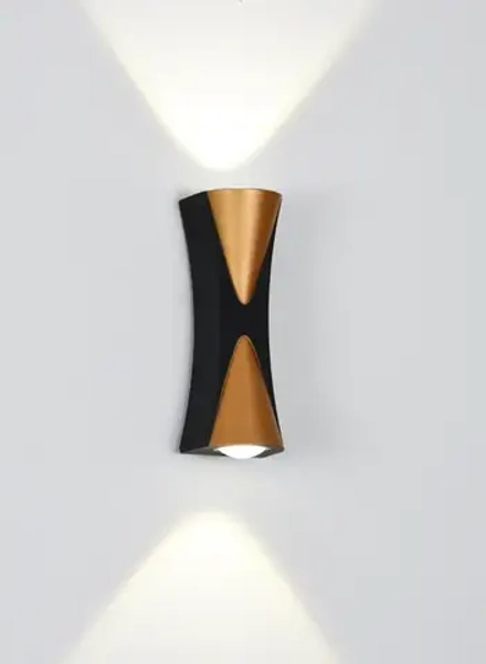 Настенный светильник Arte Lamp GUDJA A6026AP-10BK, 1хLED