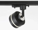 Cветильник трековый GL5385 BK/FR черный/белый матовый GX53 max 12W