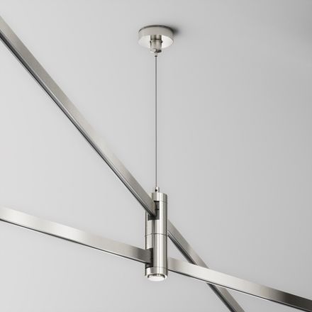 Подвес тросовый Hang двойной Flarity платина TRA157SW-D1-PT. TM Maytoni