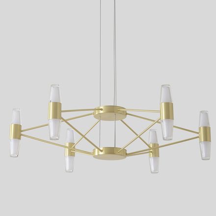 Люстра Crystal Lux DOROTEA SP6 GOLD 1603/306