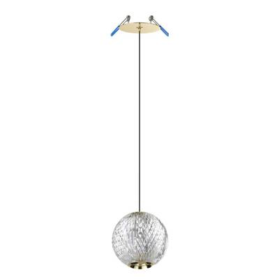 5008/5LA L-VISION ODL24 583 золотой/металл/акрил Подвес LED 5W 4000K 390лм CRYSTAL