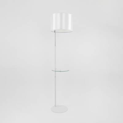 Citilux Батлер CL806010 Торшер со столиком Белый