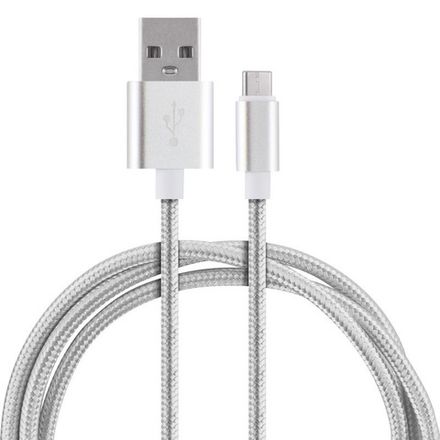 Кабель Energy ET-01 USB/Type-C, цвет - серебро