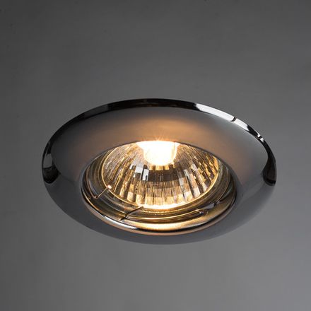Точечный встраиваемый светильник Arte Lamp PRAKTISCH A1203PL-1CC, 1хGU10